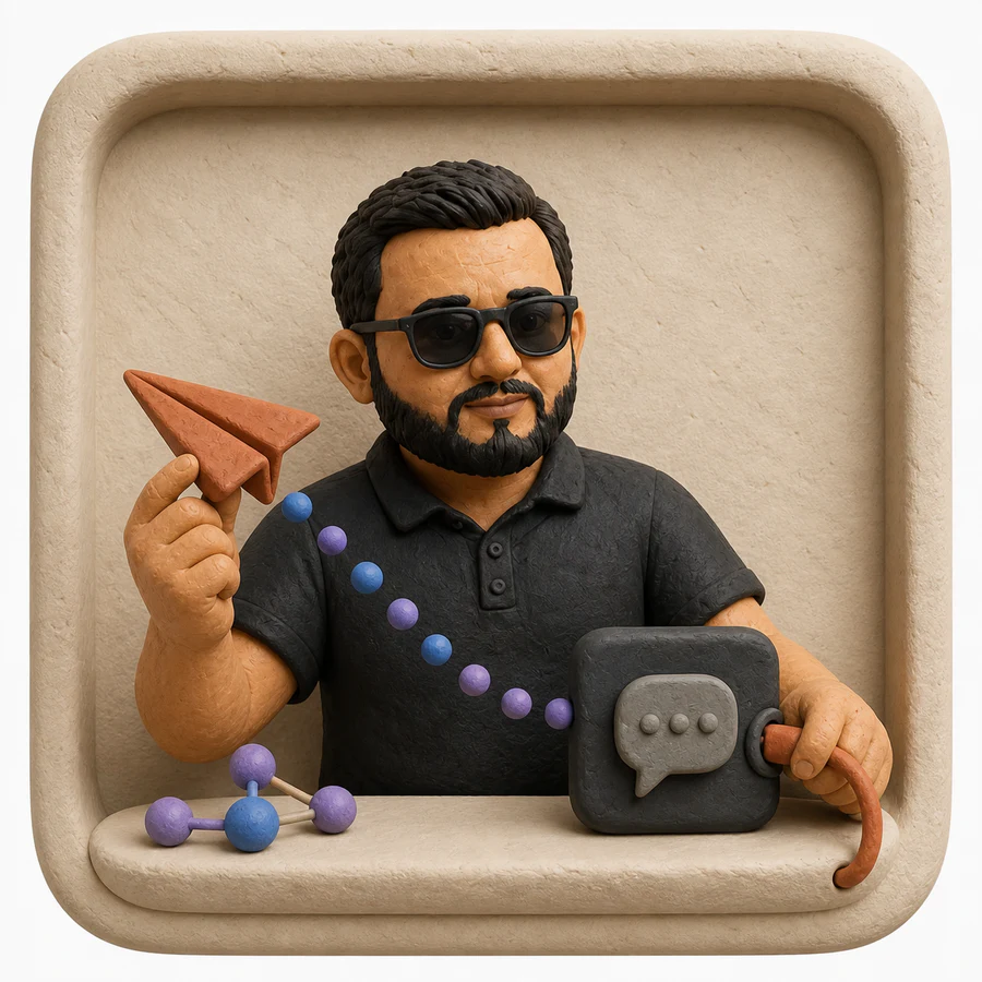 Clay portrait of Abulasar turning an idea into a message